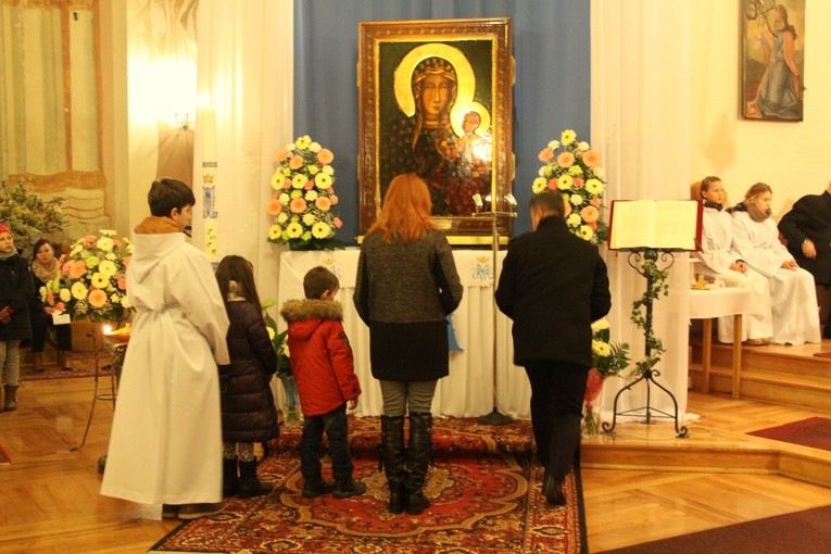 Strzegocin. Nawiedzenie w parafii Matki Bożej Szkaplerznej