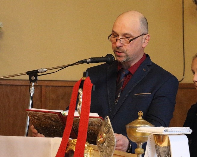 Słonecznik - poświęcenie kościoła