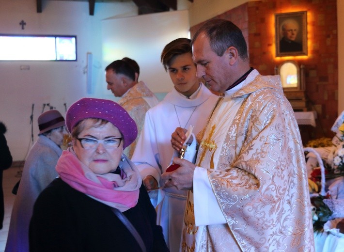 Wprowadzenie relikwii do kościoła Miłosierdzia Bożego w Malborku