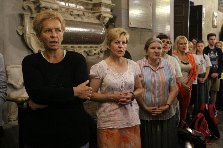 Początek pielgrzymki na Jasną Górę