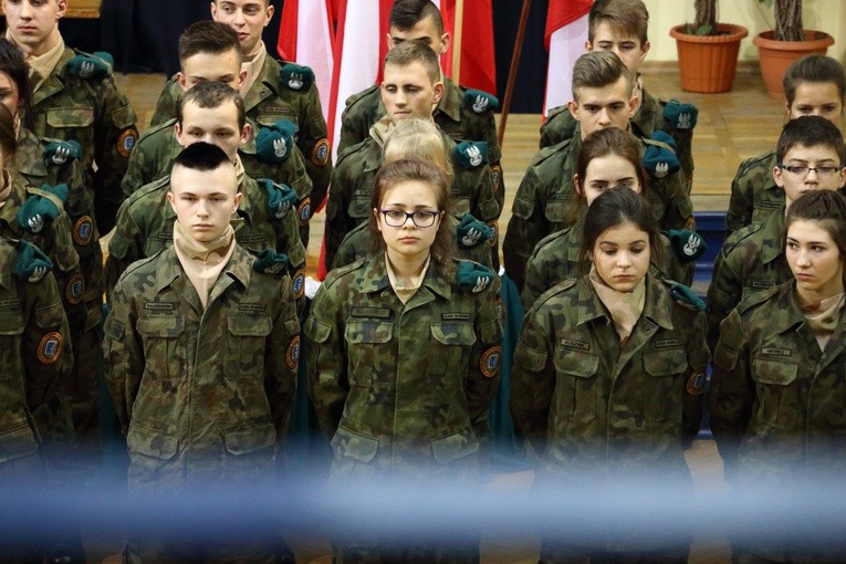 Ślubowanie klas mundurowych - ZSTI Elbląg
