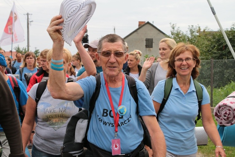 Pierwszy dzień pielgrzymki - przedpołudnie