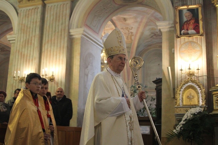 Abp Henryk Muszyński w Skępem