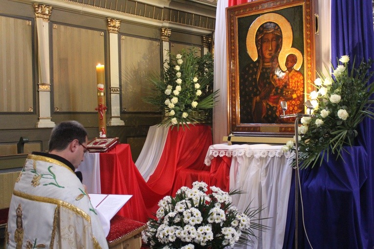 Skępe. Nawiedzenie w parafii Zwiastowania NMP