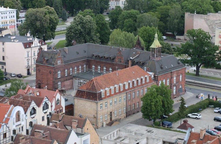 Zobacz Elbląg z góry
