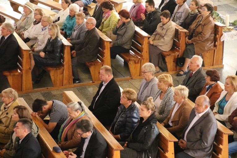 Relikwie bł. ks. Jerzego w parafii św. Józefa w Płocku