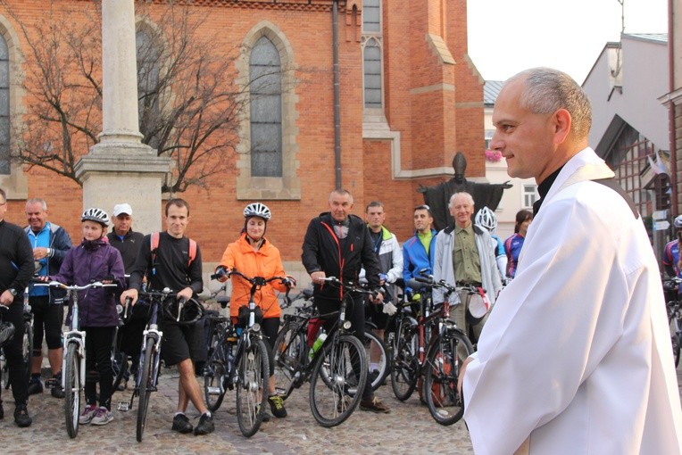 Rowerami na Jasną Górę