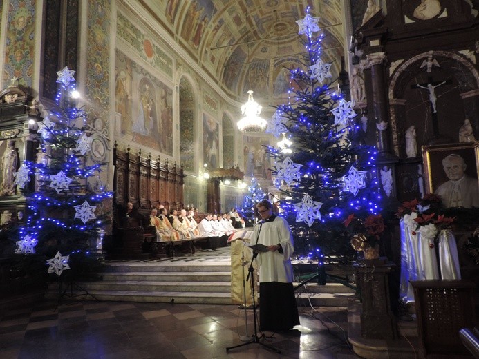 Pasterka w płockiej katedrze