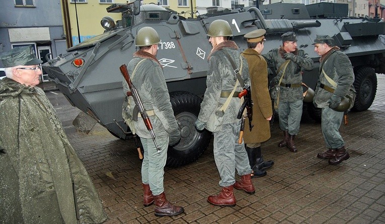 Rekonstrukcja stanu wojennego w Płońsku