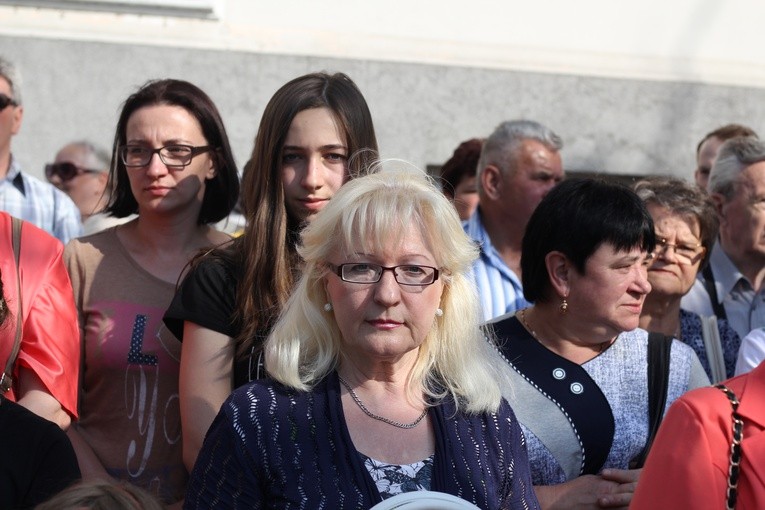 Płock. Nawiedzenie w parafii św. Maksymiliana Kolbego. 1