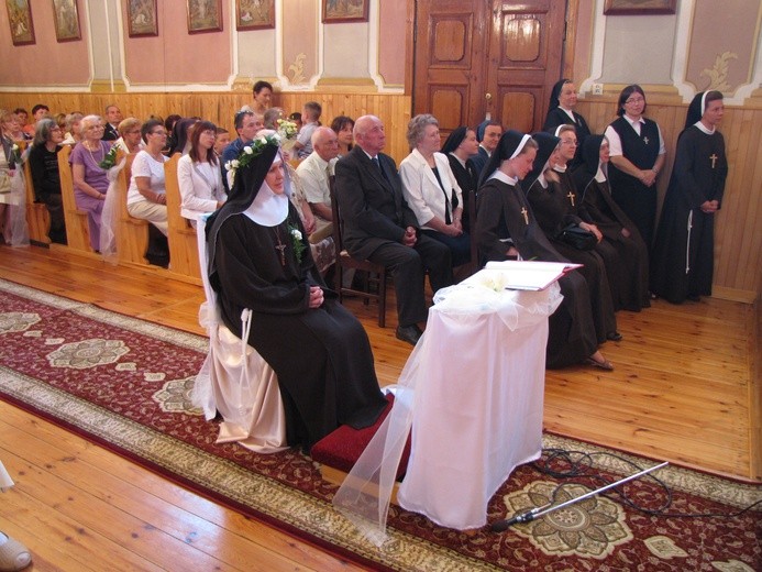 Śluby wieczyste w Przasnyszu