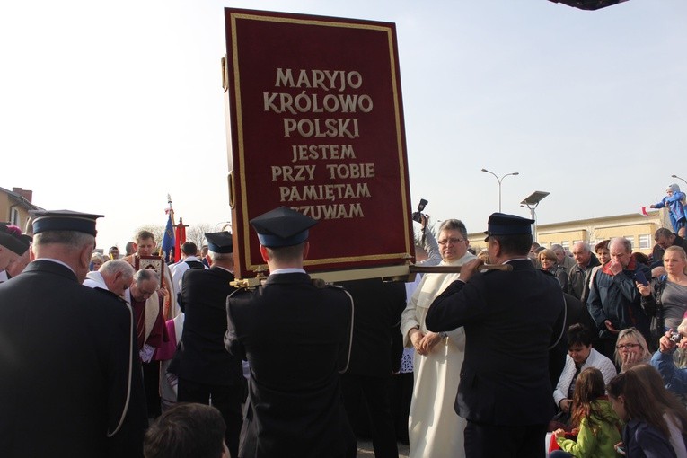 Płock. Nawiedzenie w parafii św. Krzyża