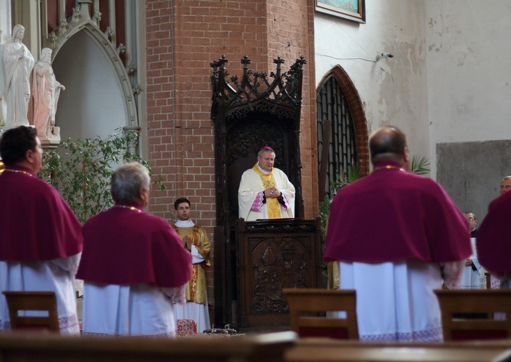 Uroczyste wprowadzenie bp. Adama Wodarczyka i Kanoników Kwidzyńskiej Kapituły Konkatedralnej