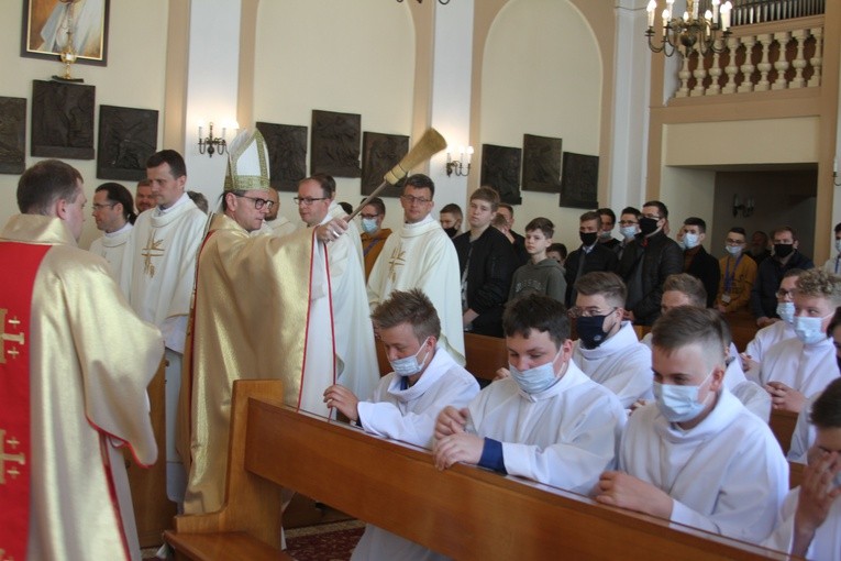 Płock. Pielgrzymka ministrantów