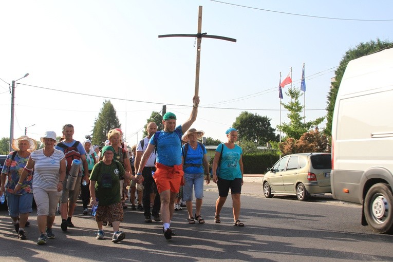 W szóstym dzień diecezjalnej pielgrzymki z Płocka na Jasną Górę powstała grupa pokutna