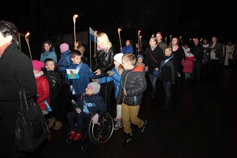 Strzegocin. Nawiedzenie w parafii Matki Bożej Szkaplerznej