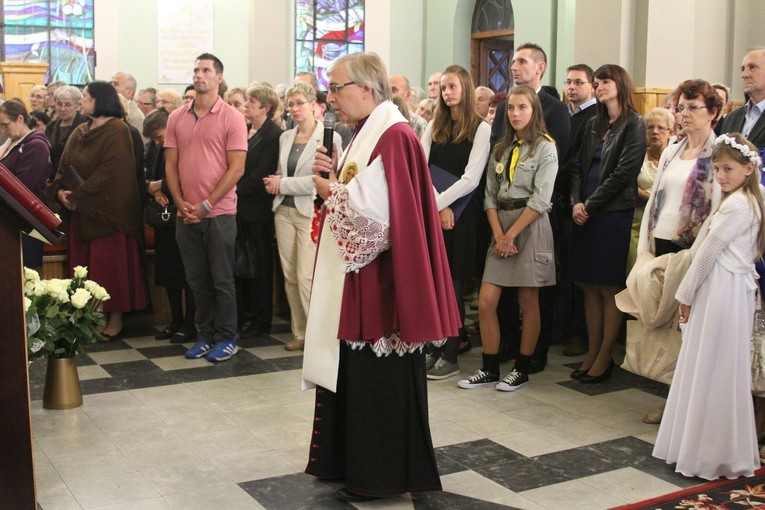 Sierpc. Nawiedzenie w parafii św. Maksymiliana Kolbego