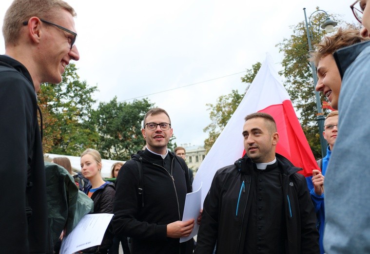 Młodzież z diecezji elbląskiej w Wilnie 