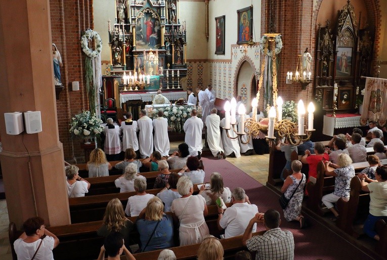 Uroczystości odpustowe w ryjewskim sanktuarium 