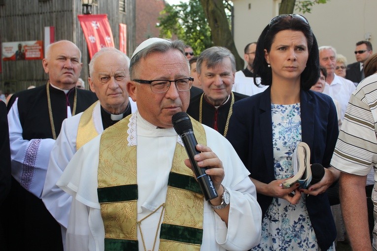 Płock. Nawiedzenie w parafii św. Maksymiliana Kolbego. 1
