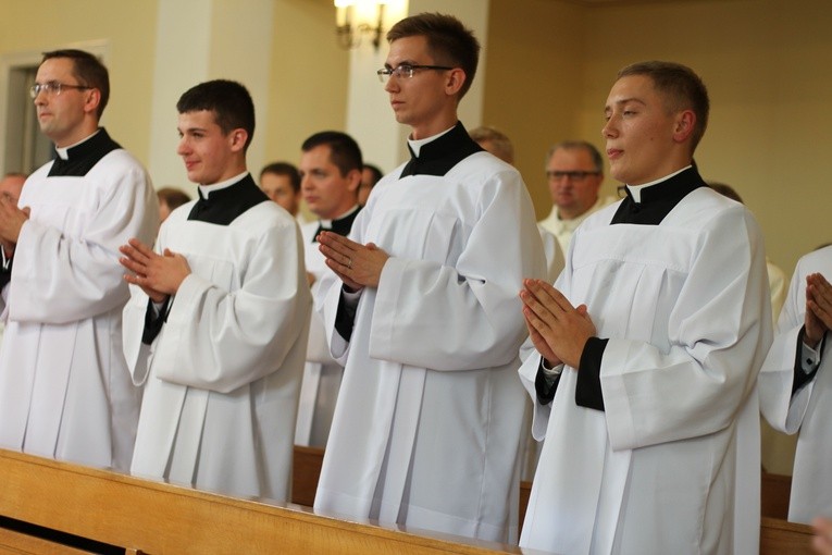 Obłóczyny w seminarium