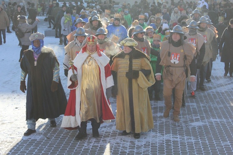 Orszak Trzech Króli w Płocku