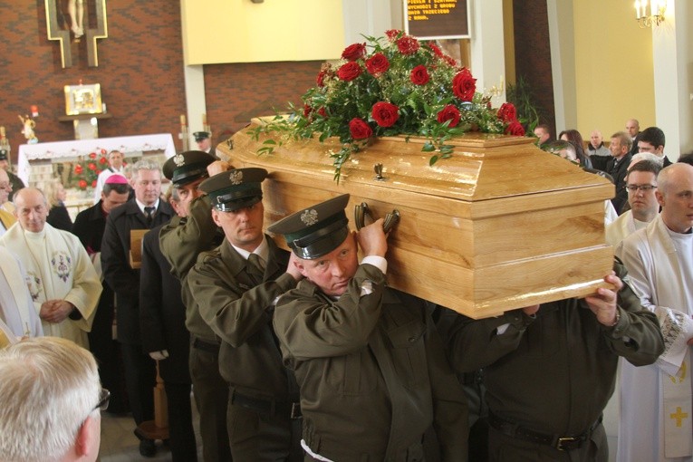 Pogrzeb brata bp. Milewskiego