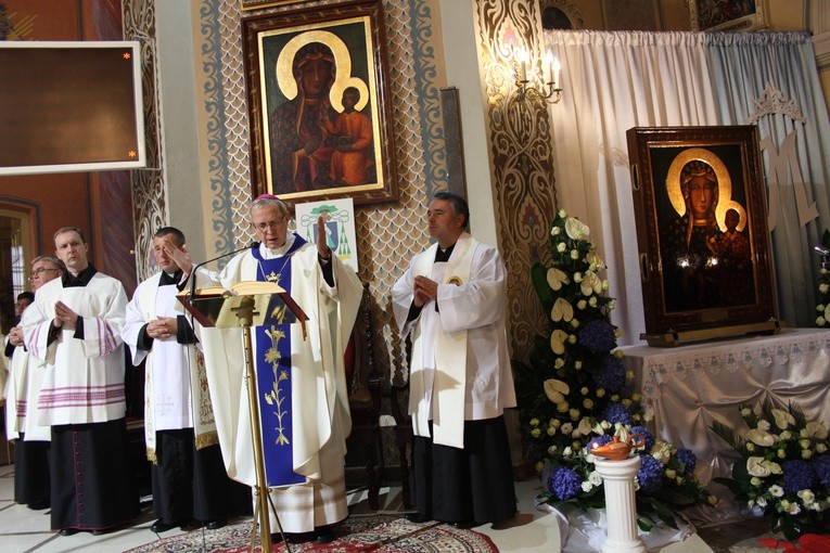 Radzanów n. Wkrą. Nawiedzenie w parafii św. Rocha
