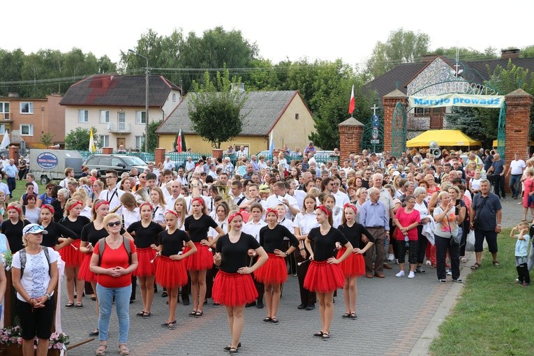 Pielgrzymi w Skępem