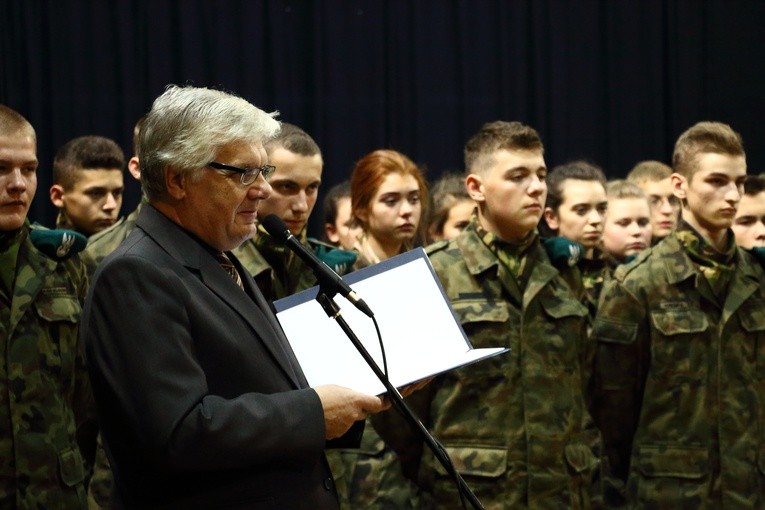 Ślubowanie klas mundurowych - ZSTI Elbląg