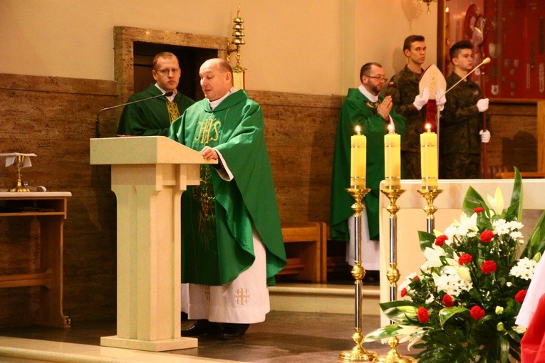 Odsłonięcie obelisku gliwickich cichociemnych