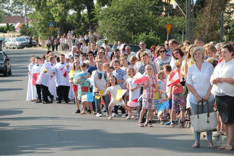 Płock-Ciechomice. Nawiedzenie w parafii św. Maksymiliana Kolbego