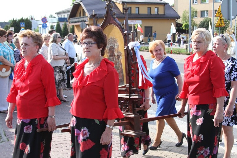 Korzeń - Łąck. Nawiedzenie w parafii św. Walentego