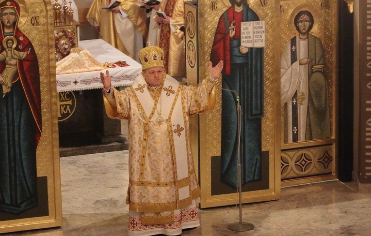 Elbląg. Boska Liturgia w intencji pokoju