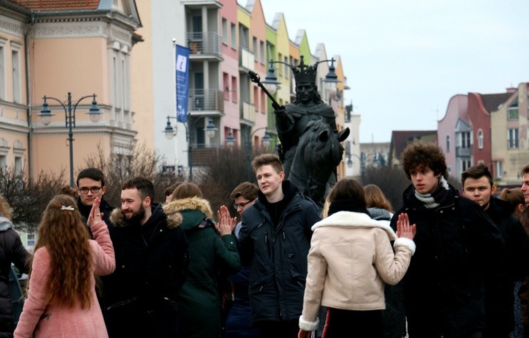 Polonez na placu Jagiellończyka