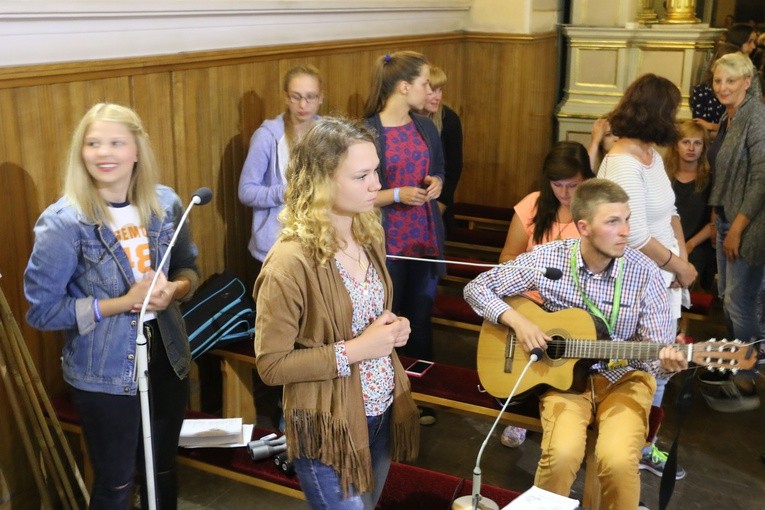Piesza pielgrzymka Ełcka w Makowie Mazowieckim