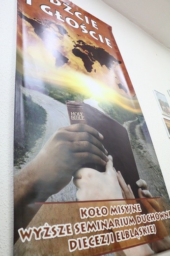 Poświęcenie salki misyjnej