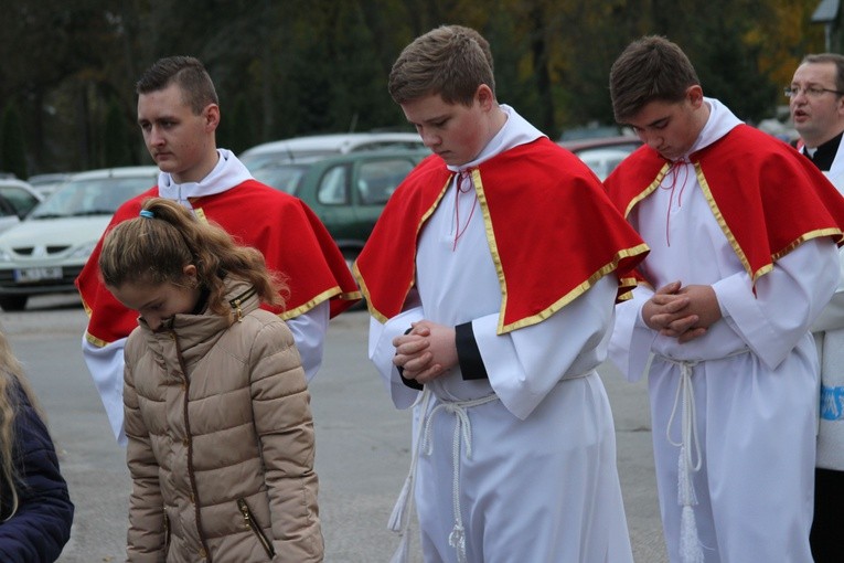 Malużyn. Nawiedzenie w parafii św. Wojciecha
