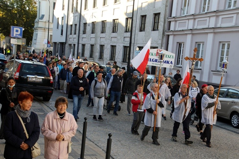 Płock. 170. pielgrzymka do Skępego - wyjście