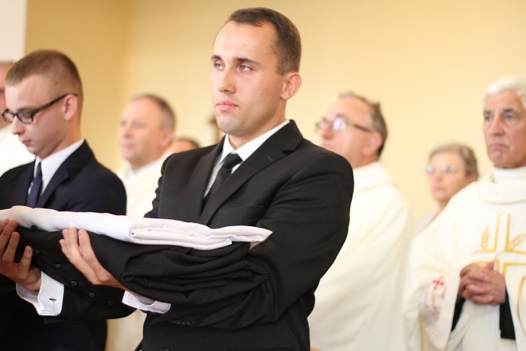 Obłóczyny w seminarium