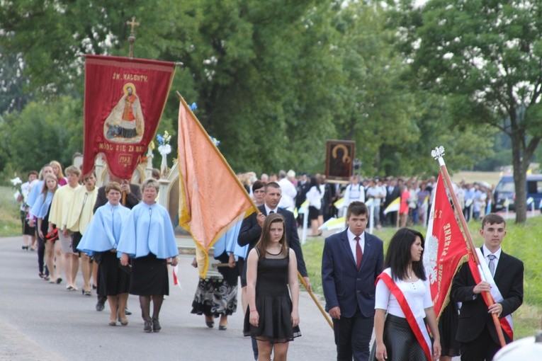 Gzy. Nawiedzenie w parafii św. Walentego