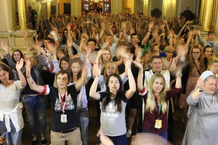 Piesza pielgrzymka Ełcka w Makowie Mazowieckim