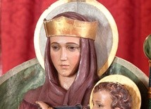 Kopia przedstawienia Matki Bożej z Walsingham w londyńskiej katedrze
