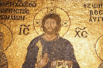 Chrystus Pantokrator. Hagia Sophia, Istambuł (Konstantynopol)